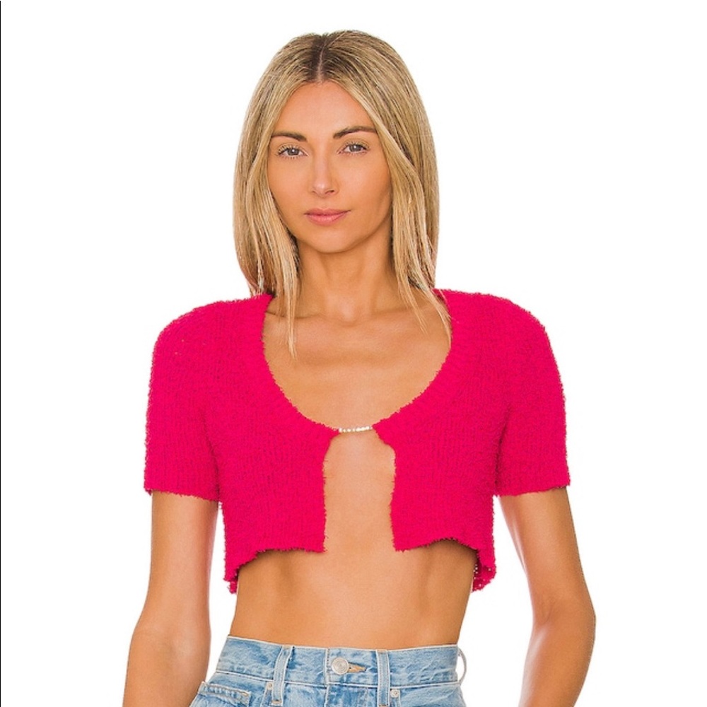 Revolve Cropped Cardigan